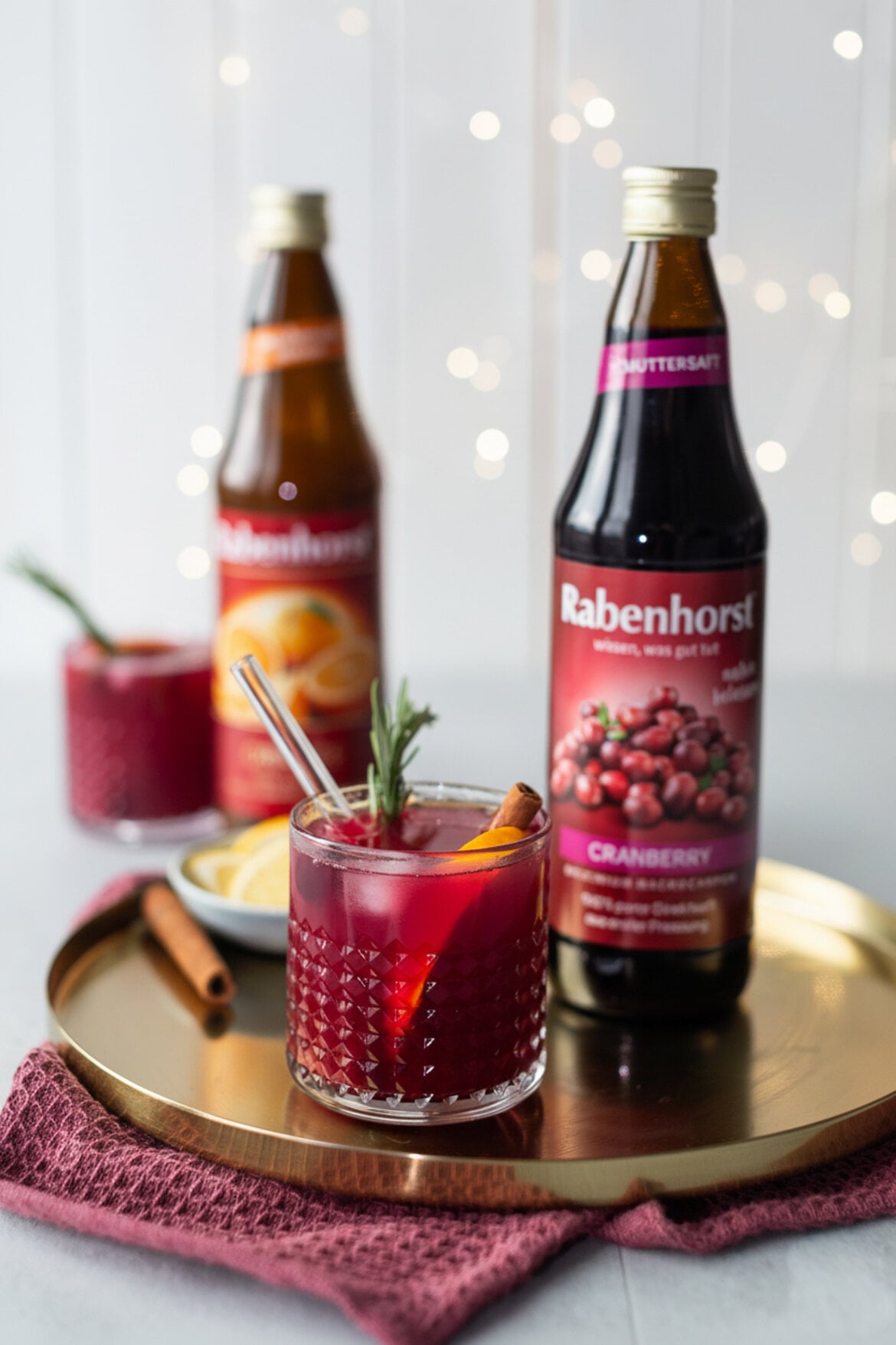 Zu sehen ist der GBdF Mocktail von Rabenhorst | © Rabenhorst