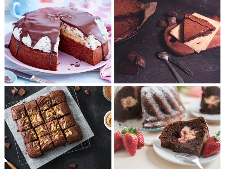 Collage Schokokuchen