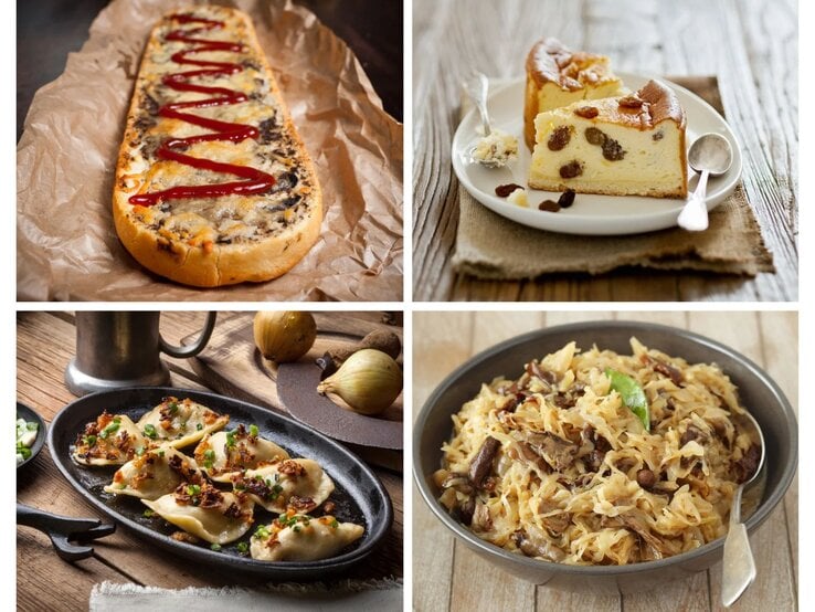 Collage polnische Rezepte