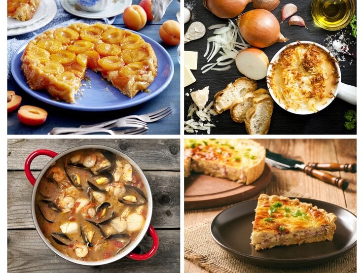 Collage franzoesische Küche