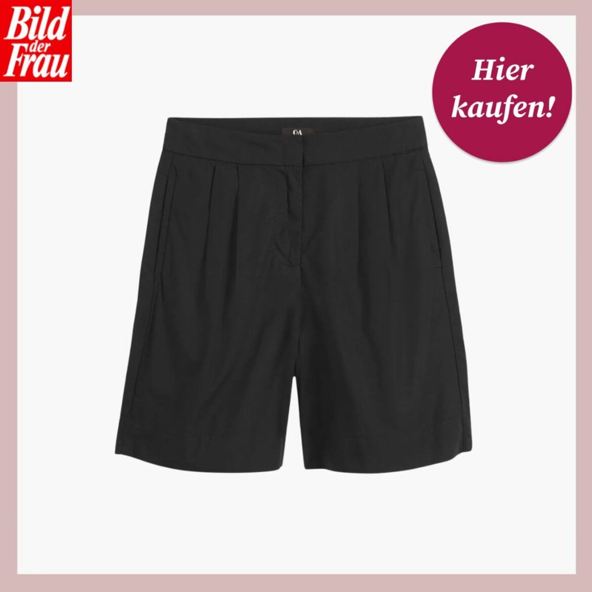 Zu sehen ist die Shoppingvorlage von BdF, in welcher eine Long Shorts von C&A  präsentiert wird. | © C&A