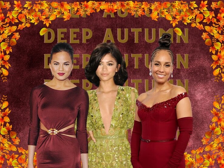 Zu sehen sind Chrissy Teigan, Zendaya und Alicia Keys in einer BdF Collage