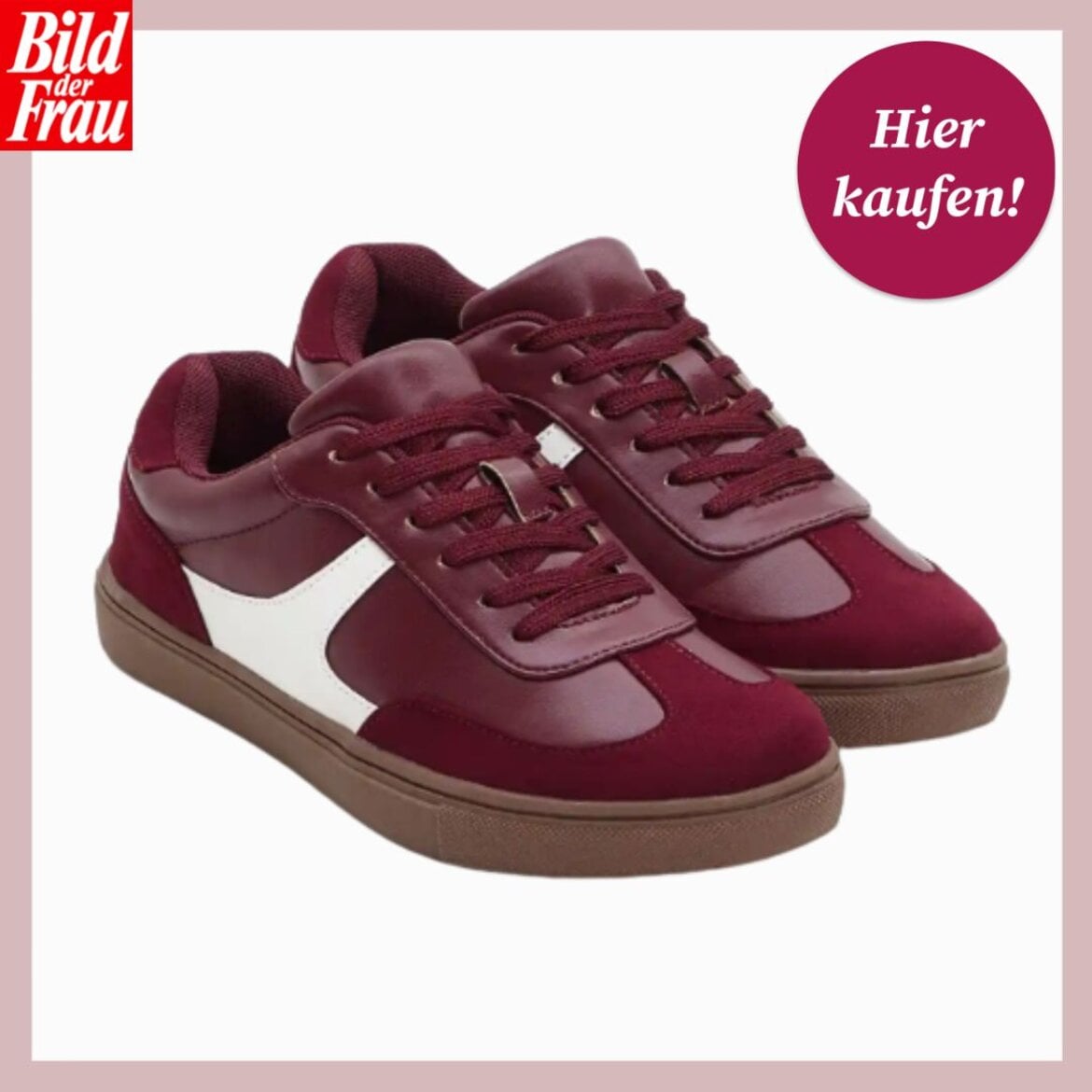 Zu sehen ist die BdF Shoppingvorlage, in welcher Schuhe von Bonprix vorgestellt werden | © Bonprix