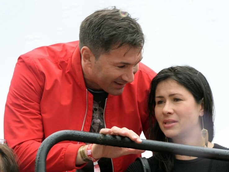 Lucas Cordalis und seine Schwester Eva Cordalis | © imago images/Andre Lenthe