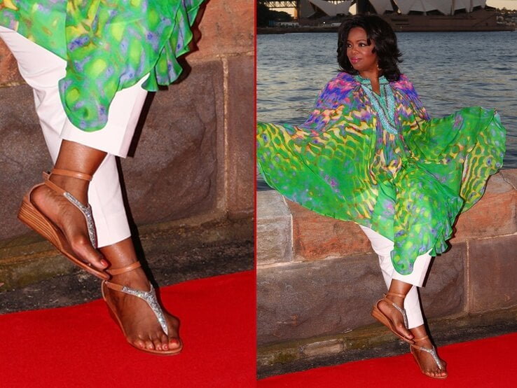 Hallux valgus Oprah Winfrey | © Don Arnold/WireImage (Collage BdF Digital)