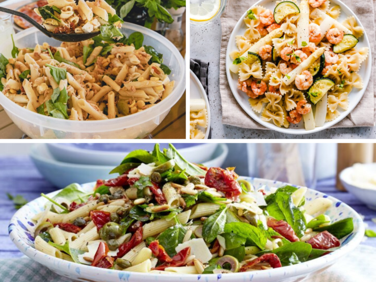 Collage Nudelsalat